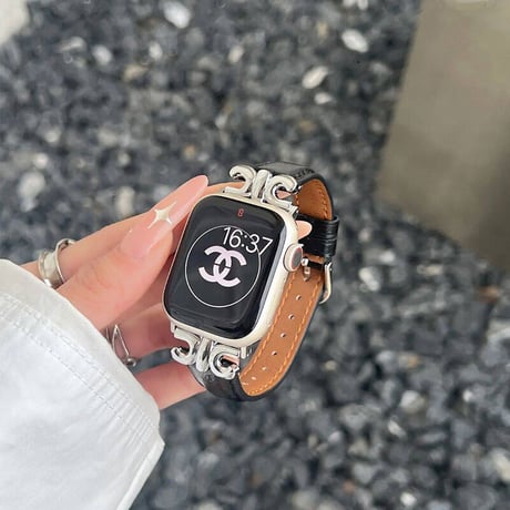 【N437】apple watch series 10 バンド 本革 アップル ウォッチ バンド かわいい 人気