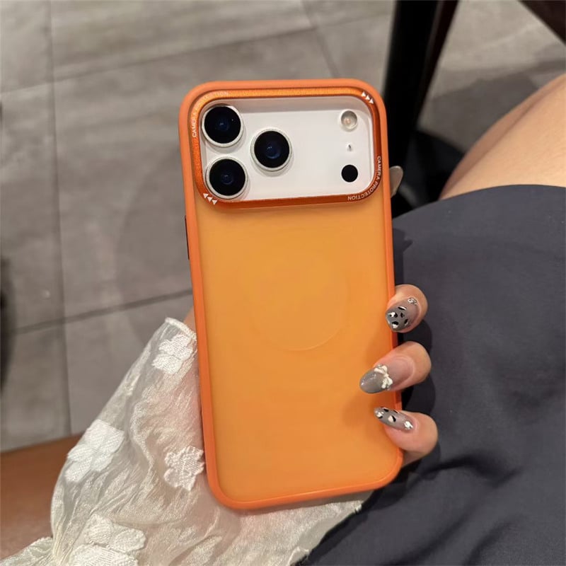 N370】指紋がつかない iphoneケース マット iphone17pro デザート チタ