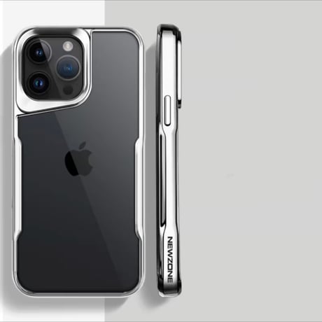 【N529】iphone17/17pro ケース クリア 耐衝撃 iphone16/15pro チュラルチタニウム に 合う ケース