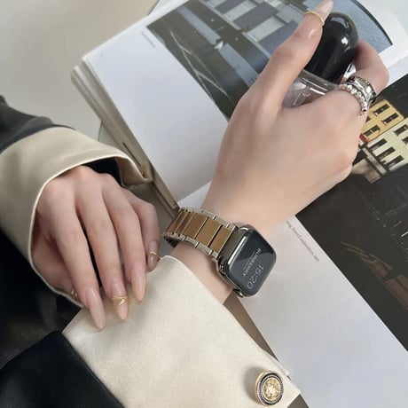 【N382】アップル ウォッチ バンド メンズ 女性 人気 apple watch バンド ビジネス ステンレス
