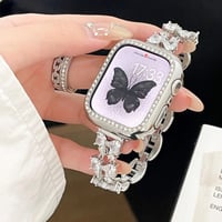 【N110】apple watch 12/11 バンド 蒸れ ない アップル ウォッチ キラキラ バンド