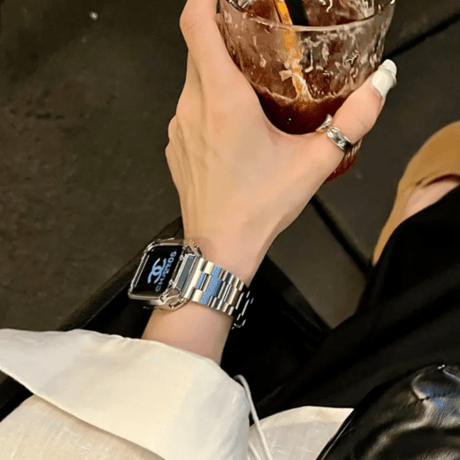 【N523】「バンド+ケース2点セット」アップル ウォッチ バンド 女性 人気 apple watch バンド ケース おしゃれ