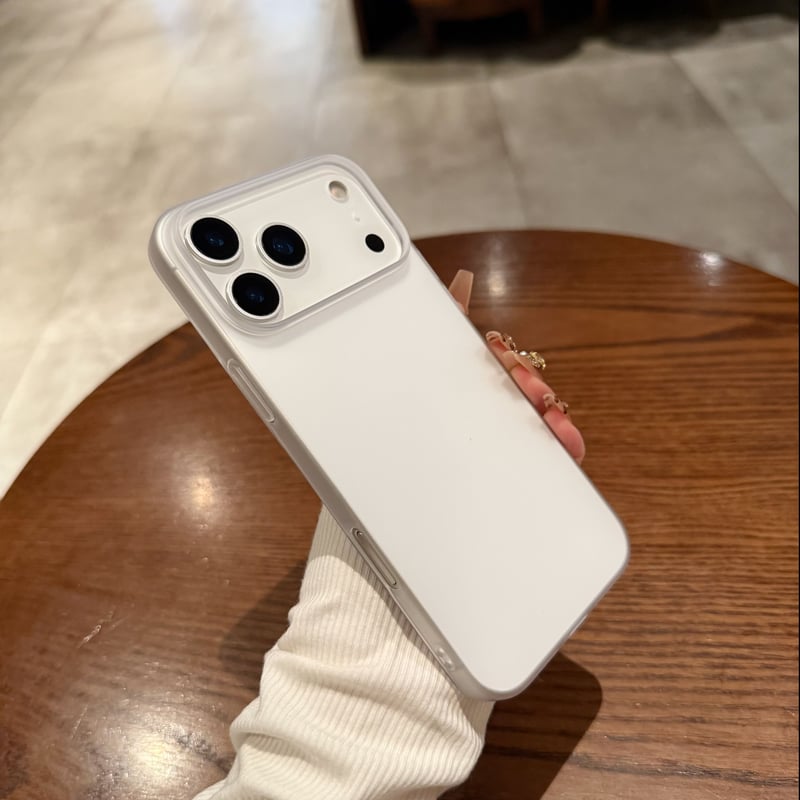 名梨マットケース N776】Iphone ケース マット クリア iPhoneケース シンプル 高級感 | h