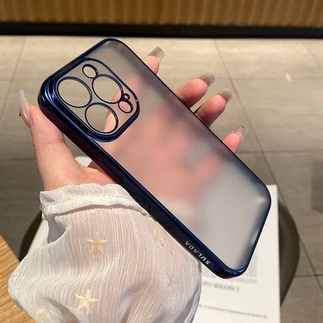 【N007】iphone17/17pro/16色に合うケース なし 派におすすめ サイドカラーケース iPhone全機種対応 指紋にくい 黄ばまない