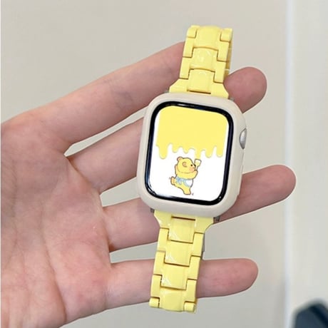 【N599】アップル ウォッチ バンド かわいい apple watch バンド レディース「バンド+ケース2点セット」