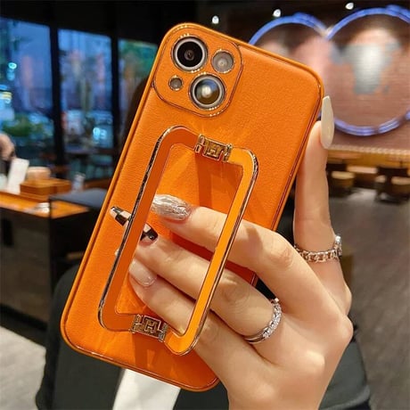 【N113】iPhone ケース レザー iPhone16/16pro ケース シンプル 韓国 持ち手 iPhone15pro ケース ホワイト 無地