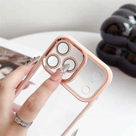 【N531】iphone17/17pro ケース 透明 可愛い iphone ケース クリア 黄 ば ま ない カメラ保護