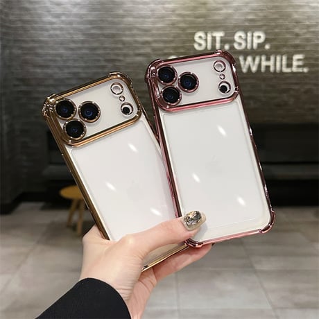 【N475】iphone17/17proケース 耐 衝撃 最強 iphone ケース 透明 かわいい