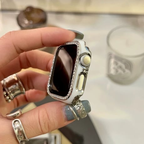 【N651】アップル ウォッチ カバー キラキラ apple watch 保護 ケース かわいい