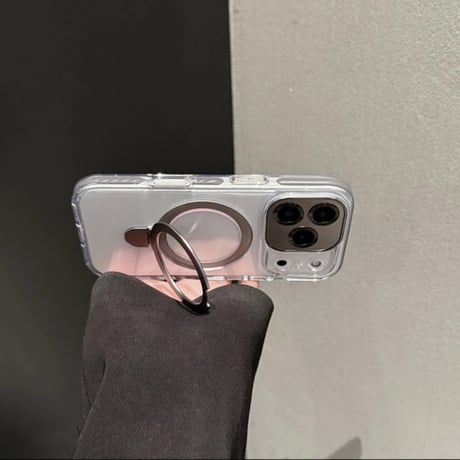 【N610】iphone17/air ケース マグセーフ クリア iphone ケース スタンド 高級