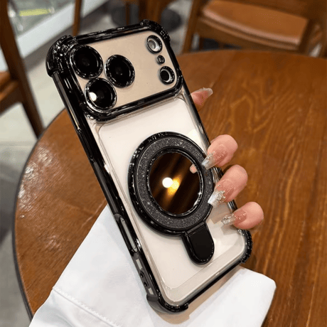 【N773】ミラー付き iphoneケース 人気 スタンド iphoneケース 衝撃に強い おしゃれ