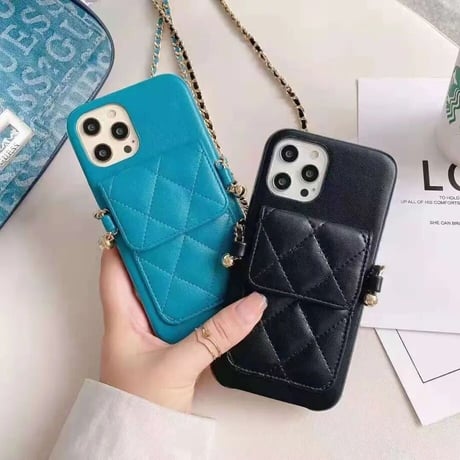 【N142】スマホケース ショルダー おしゃれ iPhone15/14/14plus/13 レザーケース カード収納