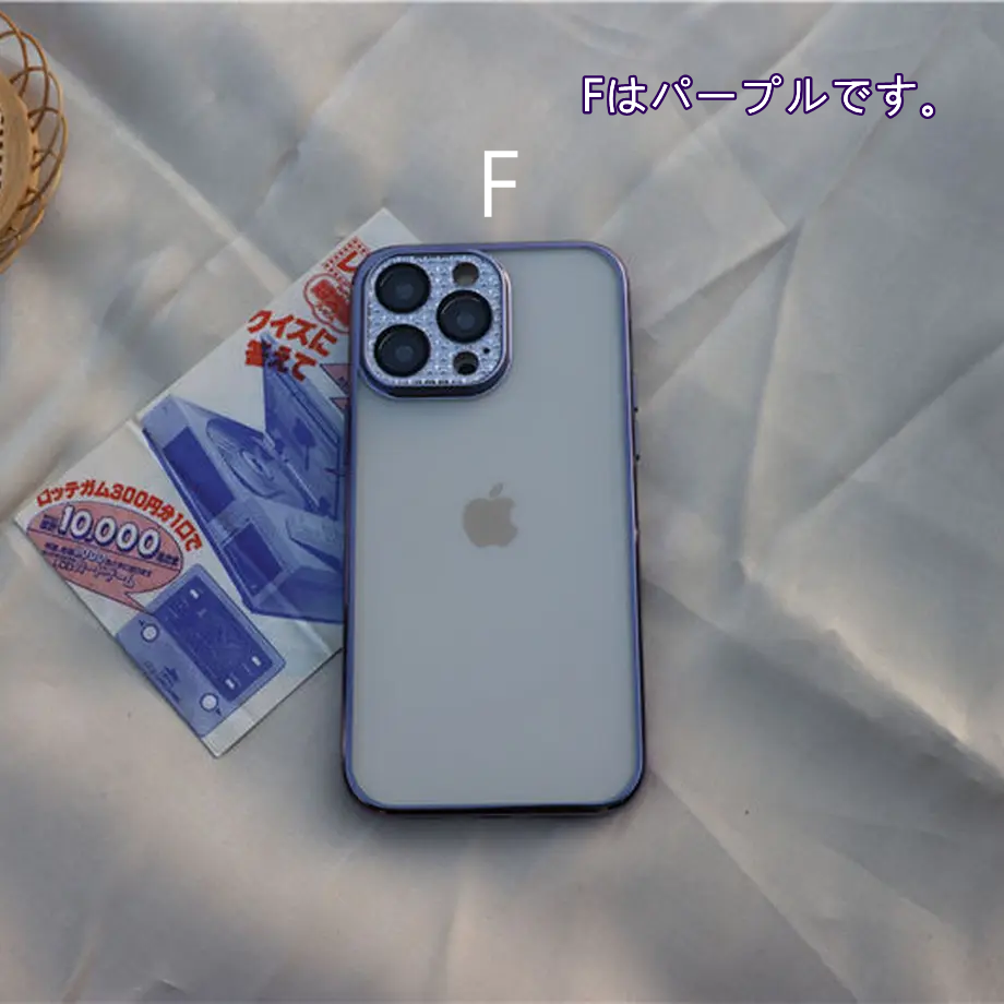 メタリック カメラカバー ✨ iPhone11 12 13 シリーズ用 カバー