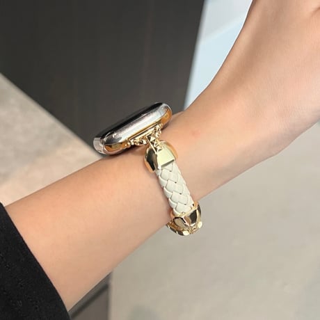 【N668】アップル ウォッチ バンド レザー 細め apple watch バンド かわいい