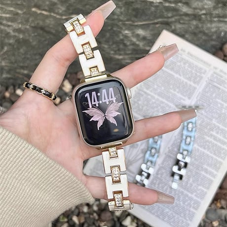 【N707】アップル ウォッチ バンド チェーン apple watch バンド 可愛い ブレスレット
