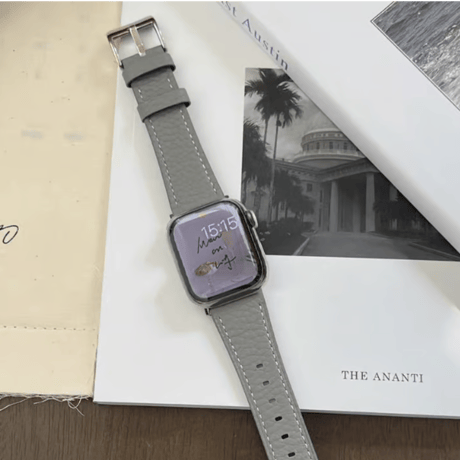 【N477】アップル ウォッチ バンド レザー 10/9/8/7/ultra 第 二 世代 apple watch バンド メンズ/女性