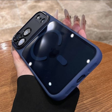 【N746】iphone17pro ケース マグセーフ iphone ケース 半 透明 高級