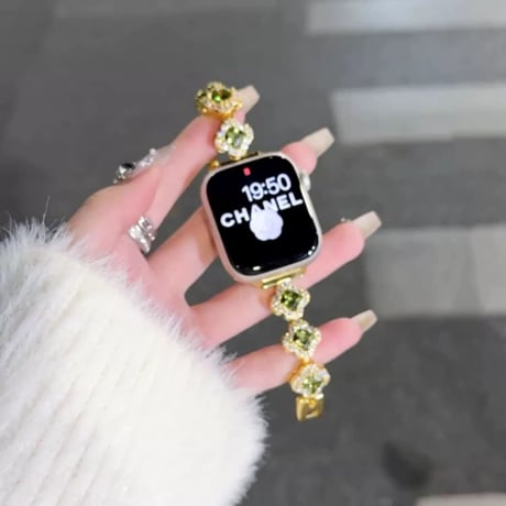 【N553】「バンド＆ケース2点セット」アップル ウォッチ バンド キラキラ apple watch ブレスレット 女性 人気