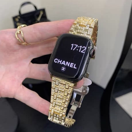 【N818】apple watch バンド キラキラ アップル ウォッチ 11/se3 バンド 女性 おしゃれ