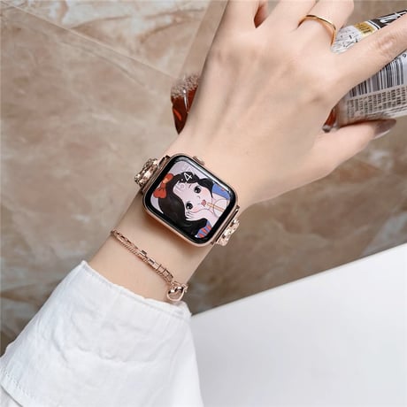 【N704】アップル ウォッチ ブレスレット apple watch バンド レディース 可愛い
