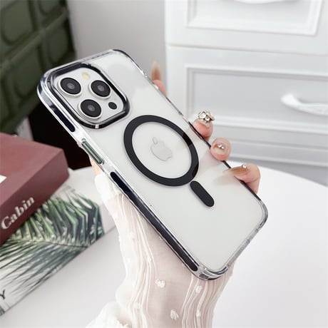 【N793】iphone17e ケース クリア マグセーフ 2way スマホ ショルダー ケース 耐 衝撃
