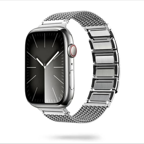 【N603】マグネット apple watch シリーズ 10/11 バンド メンズ アップル ウォッチ バンド ステンレス「男女兼用」