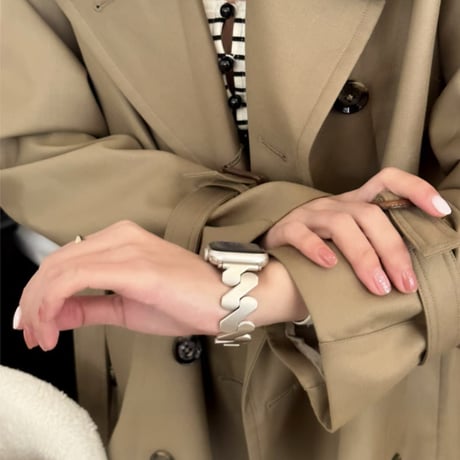 【N595】アップル ウォッチ バンド 女性 人気 apple watch バンド ステンレス