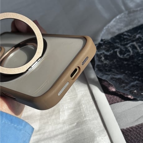 【N681】iphone16/16pro ケース マグセーフ iphone ケース クリア おしゃれ「カメラ保護カバー取り外し可能」