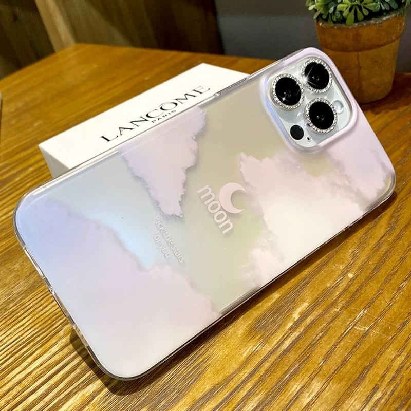 N522】iphone ケース かわいい オーロラ iphone ケース 韓国 流行り |