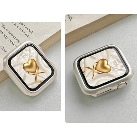【N588】apple watch ケース クリア/スターライト アップル ウォッチ カバー おしゃれ