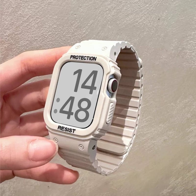 N252】一 体型 アップル ウォッチ バンド マグネット apple watch