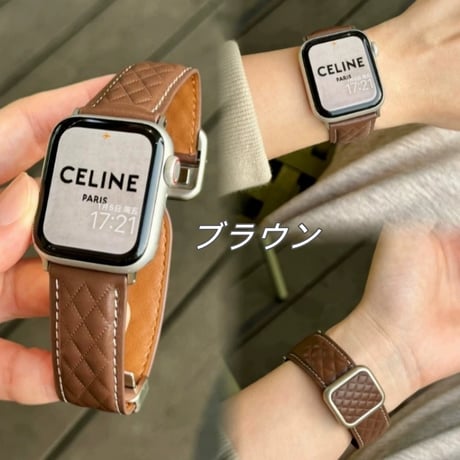 【N758】アップル ウォッチ バンド マグネット レディース/メンズ apple watch se3 バンド レザー