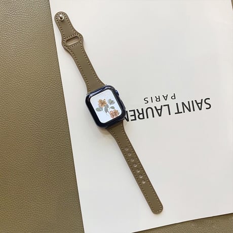 【N233】Apple Watch バンドおすすめ トップレザー 牛革 アップルウォッチ バンド 高級