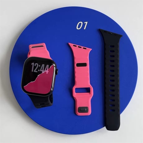 【N820】アップル ウォッチ バンド シリコン 面白い apple watch se3 バンド 可愛い 男女兼用