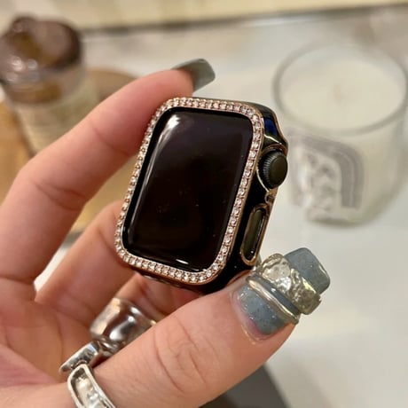 【N651】アップル ウォッチ カバー キラキラ apple watch 保護 ケース かわいい