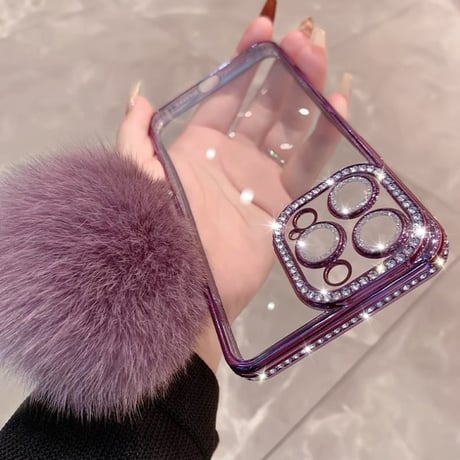 【N274】iphone17/17proケース人気女子 iphone クリア ケース かわいい【カメラ保護フィルム一体型】