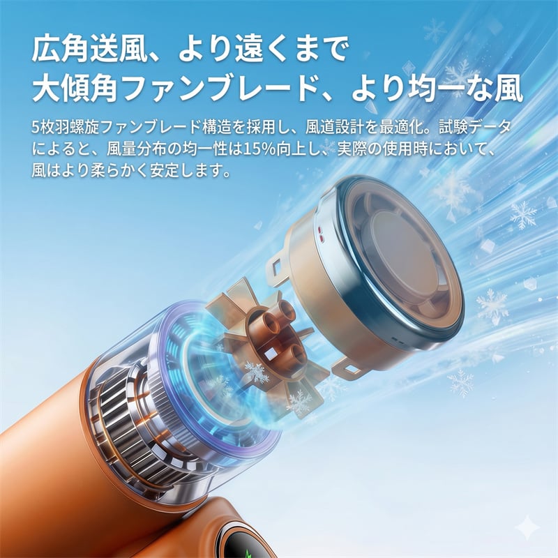N817】ミニ ファン ポータブル 扇風機 クリップ 式 ハンディ ファン