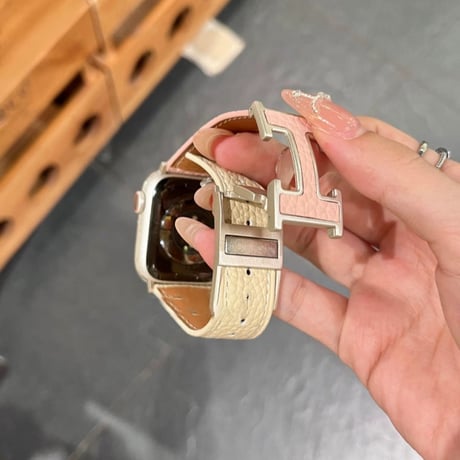 【N607】apple watch series 10/11 レザー バンド マグネット アップル ウォッチ バンド 女性 人気