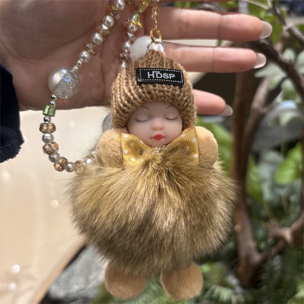 N777】スマホ/バッグ チャーム 大人 可愛い キーホルダー 人形 可愛い
