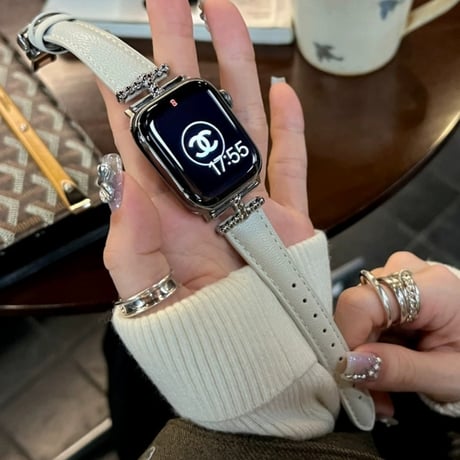 【N665】アップル ウォッチ バンド 女性 レザー apple watch 革 バンド おしゃれ