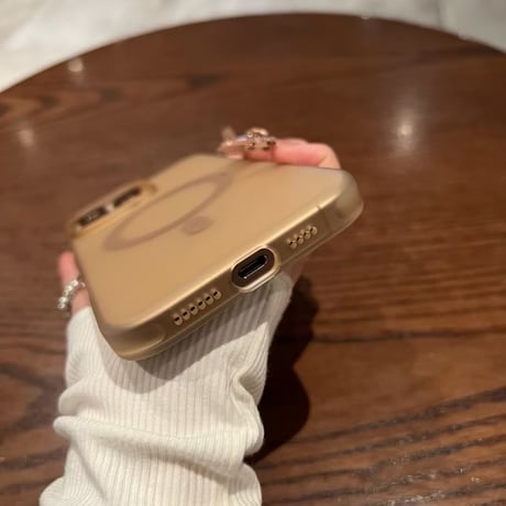 【N308】iphoneケース 衝撃に強い クリア おしゃれ iPhone16pro/15pro 透明ケース ワイヤレス充電