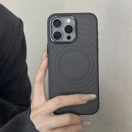 【N370】指紋がつかない iphoneケース マット iphone16pro デザート チタニウム に 合う ケース
