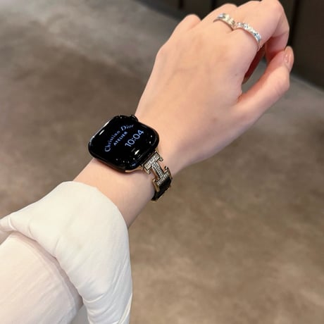 【N737】アップル ウォッチ Series11 バンド かわいい apple watch se バンド 革