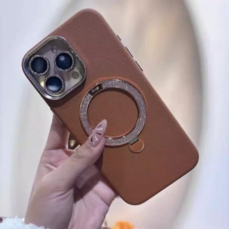 【N670】iphone17/16 ケース マグセーフ iphone ケース スタンド 付き おしゃれ