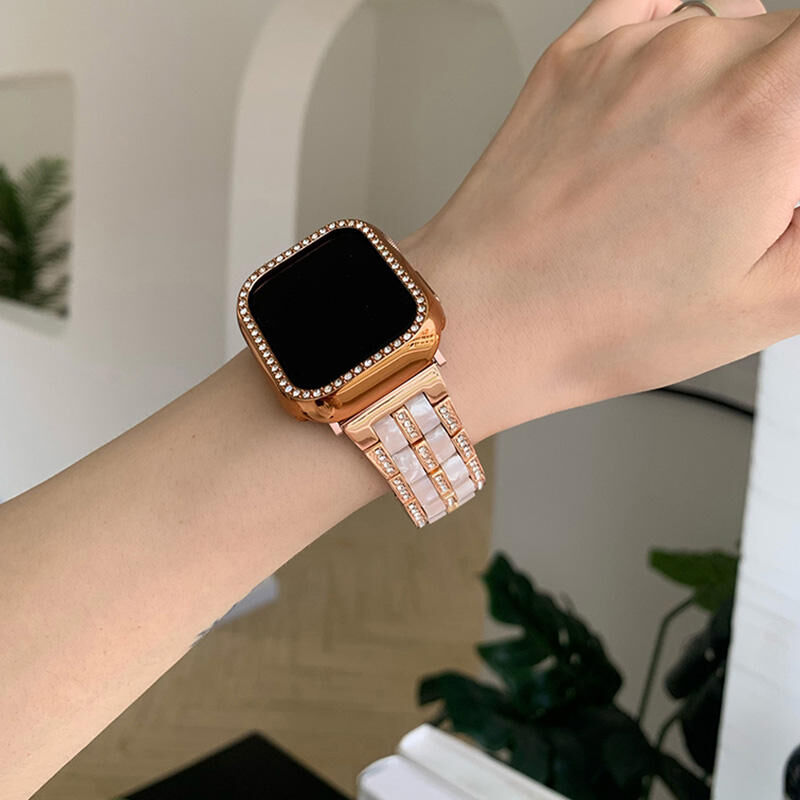 ファッションの 31☆アップルウォッチキラキラケースカバーApple Watch