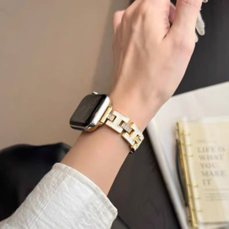 【N707】アップル ウォッチ バンド チェーン apple watch バンド 可愛い ブレスレット