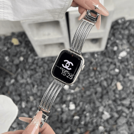 【N551】apple watch バンド かわいい ステンレス アップル ウォッチ バンド 女性 おしゃれ
