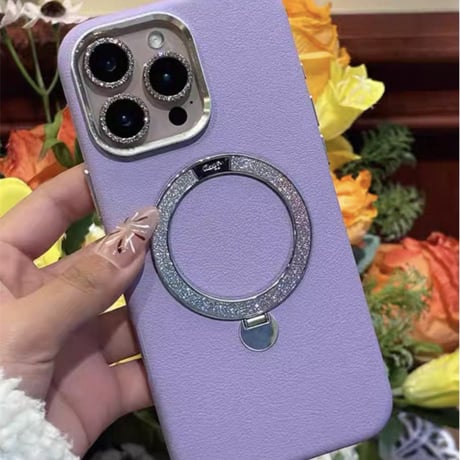 【N670】iphone16/15 ケース マグセーフ iphone ケース スタンド 付き おしゃれ