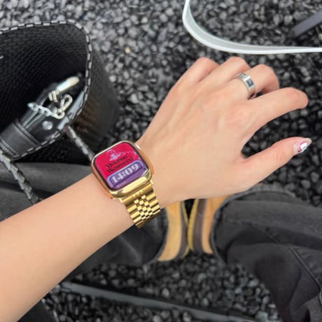 【N695】アップル ウォッチ スーツ に 合う バンド apple watch バンド ステンレス メンズ