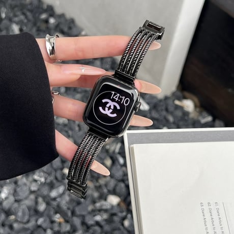 【N551】apple watch バンド かわいい ステンレス アップル ウォッチ バンド 女性 おしゃれ